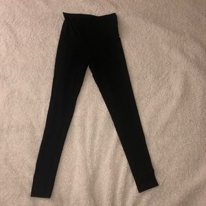 NEW PINK yoga leggings fold over legging xsmall